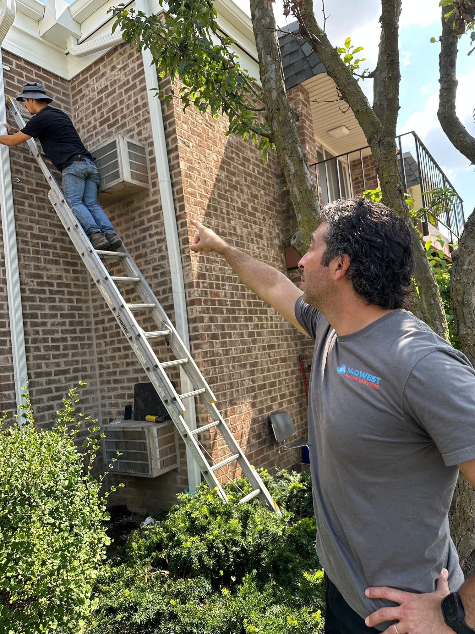 Residential radon mitigation projects by Midwest Radon Services